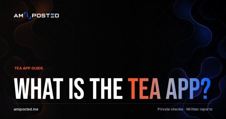 What Is the Tea App, and How Does It Actually Work?